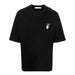 Off-White Slim Fit Cut Here Arrows T-shirt Black